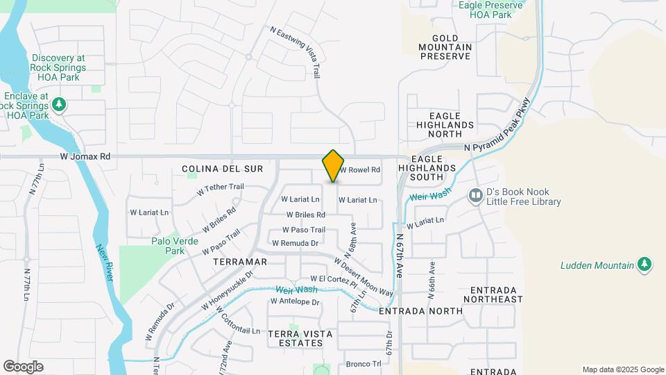 26330 N 68th Dr Mapa y Detalles de la Ubicación