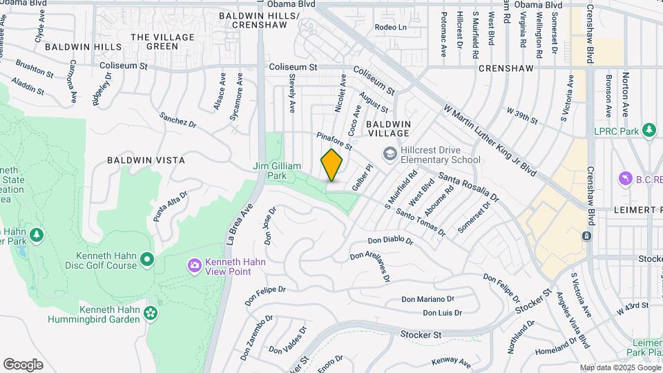 4535 Santo Tomas Dr Map and Location Details