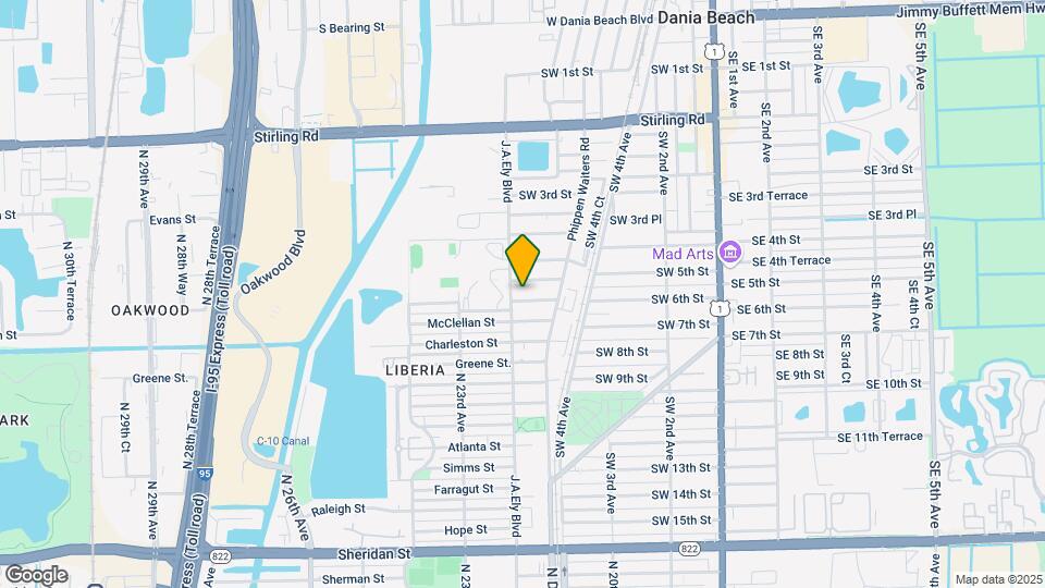732 SW 6th St-Unit -732 Map and Location Details