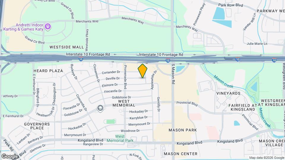 22107 Deville Dr Mapa y Detalles de la Ubicación