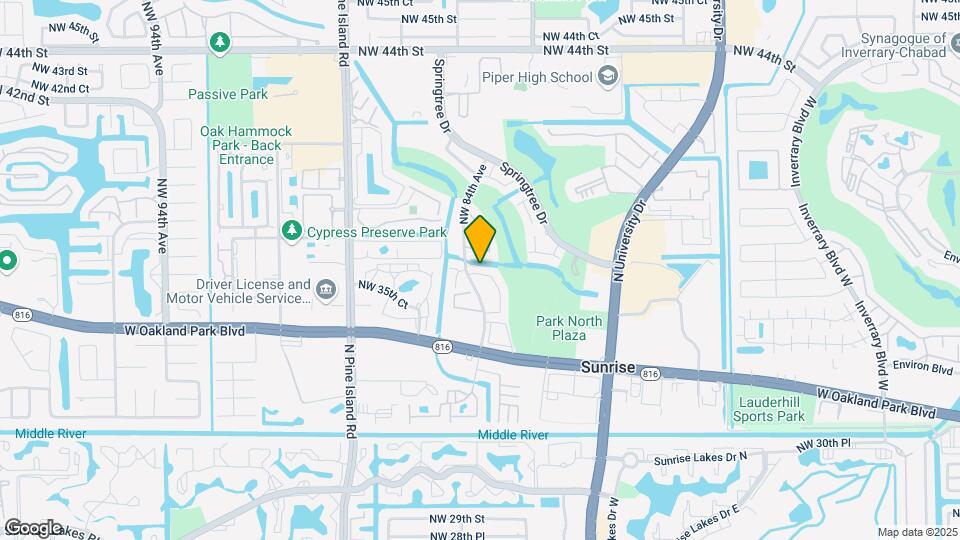 3686 NW 83rd Ln Map and Location Details