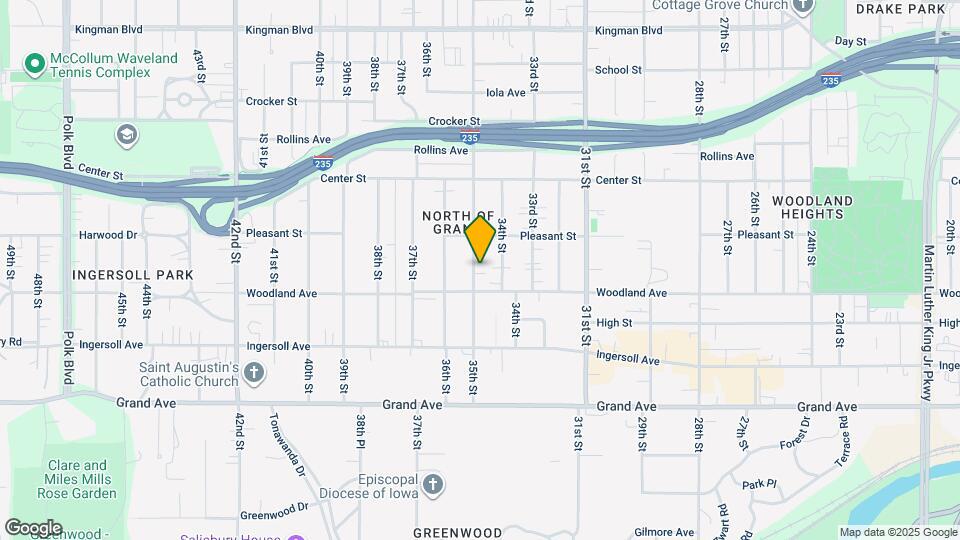 659 35th St Map and Location Details