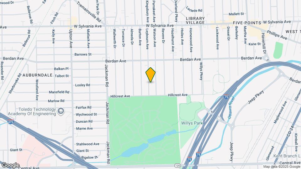 3606 Leybourn Ave Map and Location Details