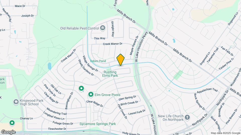 3227 Golden Willow Dr Map and Location Details