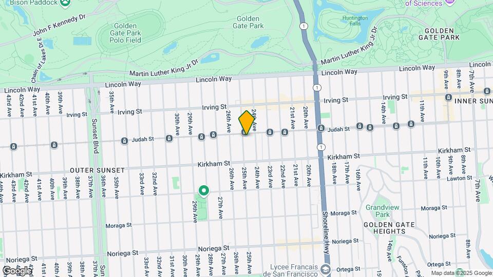 1418-1420 25th Ave Mapa y Detalles de la Ubicación