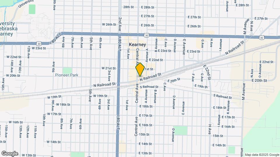 2003 Central Ave, Unit Apt 2003B Map and Location Details