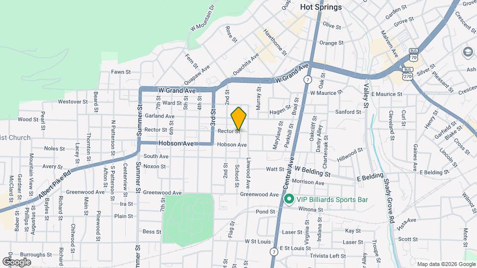 201 Rector St Map and Location Details