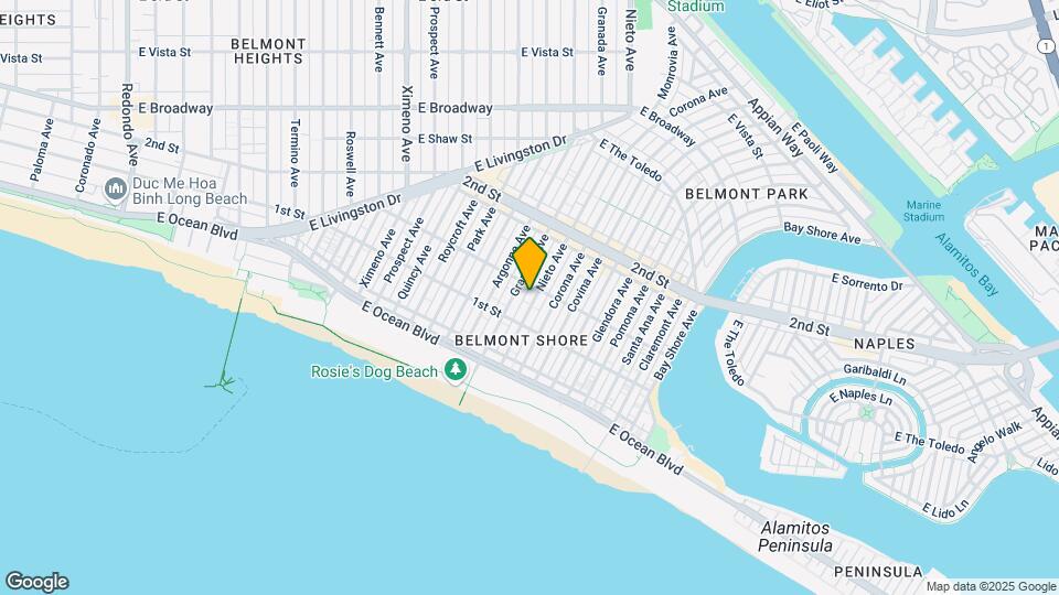 123 Nieto Ave-Unit -123.5 Nieto Map and Location Details