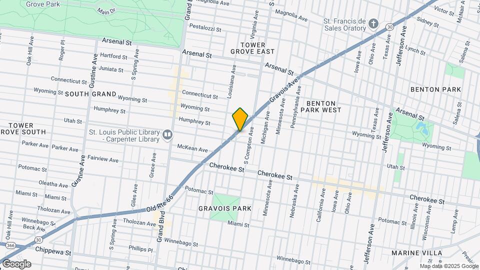 3244 Gravois Ave Mapa y Detalles de la Ubicación