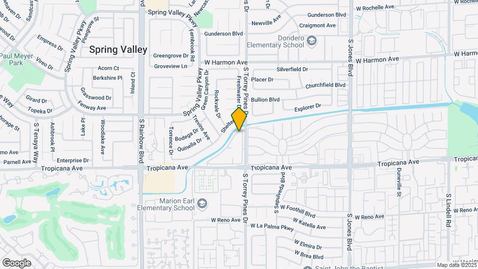 4819 S Torrey Pines Dr Map and Location Details