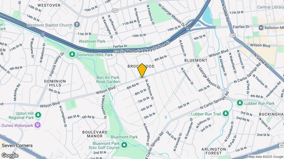 5610 Wilson Blvd Map and Location Details