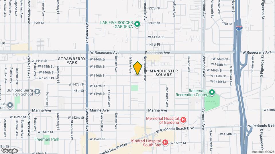 1430 W 146th St Map and Location Details
