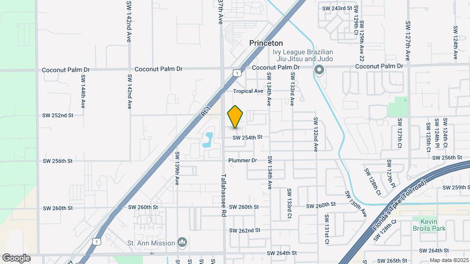 25356 SW 135th Ct Map and Location Details