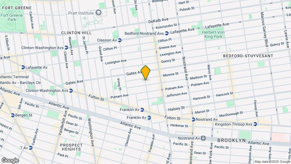 421 Franklin Ave, Unit 3 Map and Location Details