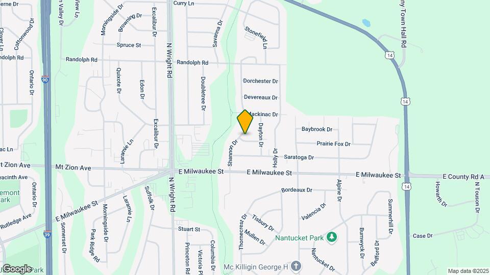 1504 Shannon Dr Map and Location Details
