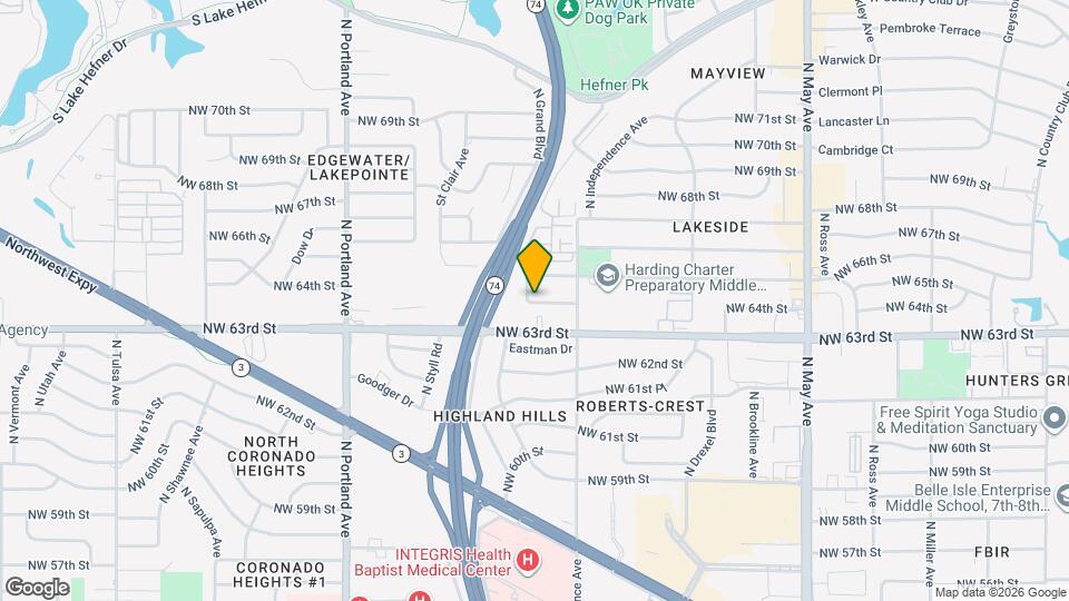 3324 NW 64th St Map and Location Details