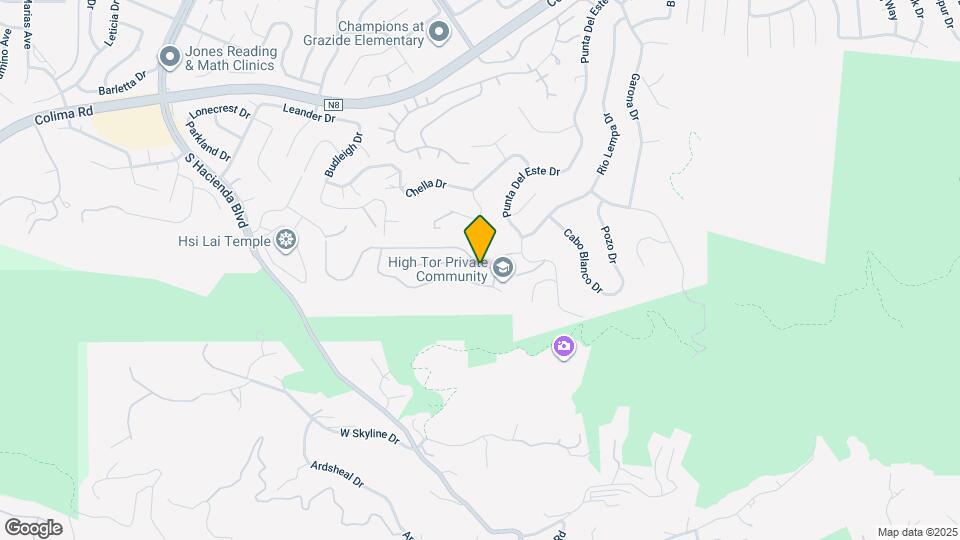 16268 Glencove Dr Map and Location Details