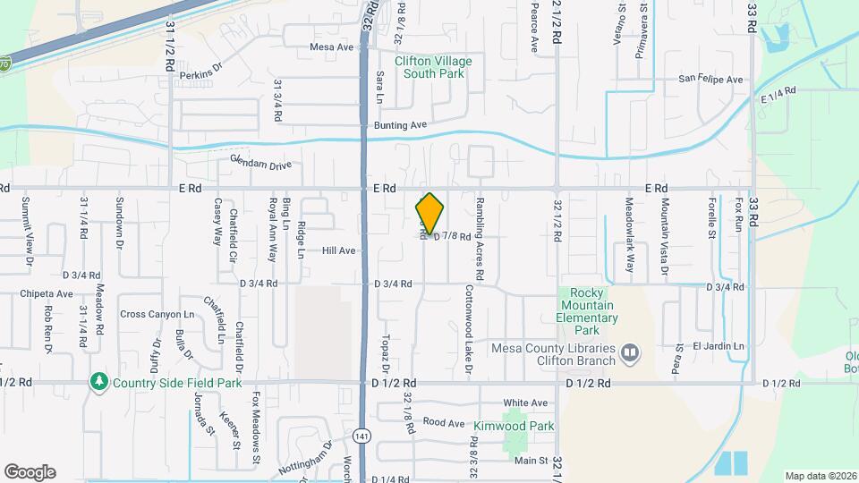 486-32 1/8 32 1/8 Rd Map and Location Details