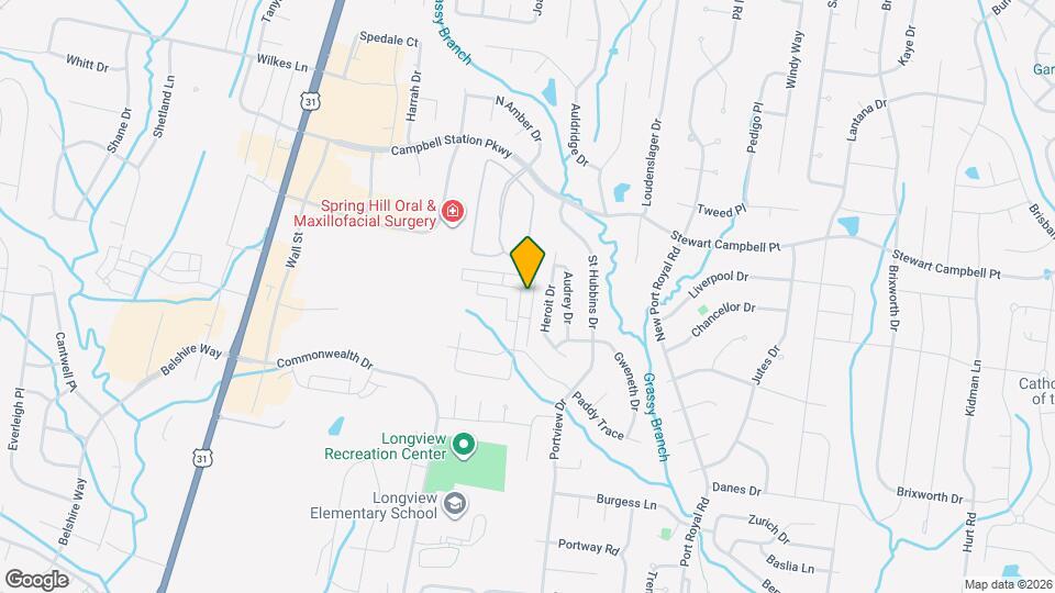 2050 Hemlock Dr Map and Location Details
