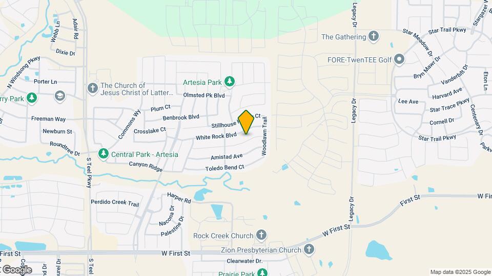 16617 Dry Creek Blvd Map and Location Details