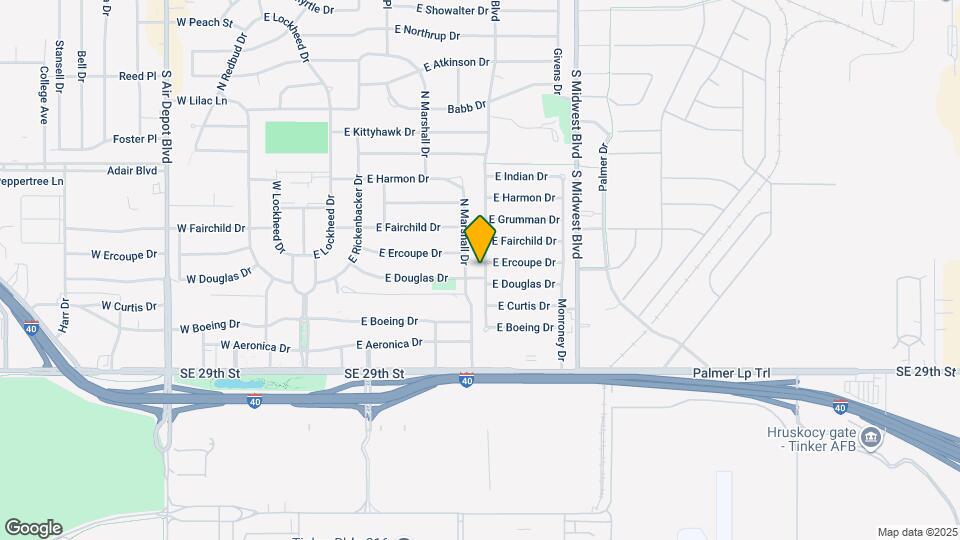 403 N Key Blvd Map and Location Details