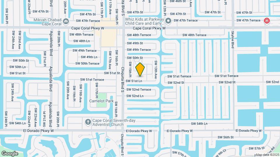 1503 SW 51st Ln Map and Location Details