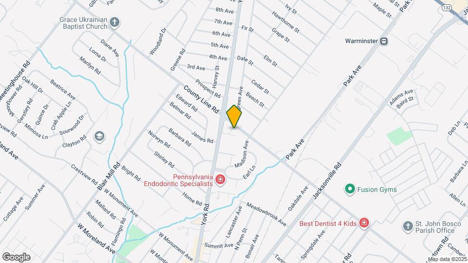 156 Yorkshire Way Mapa y Detalles de la Ubicación