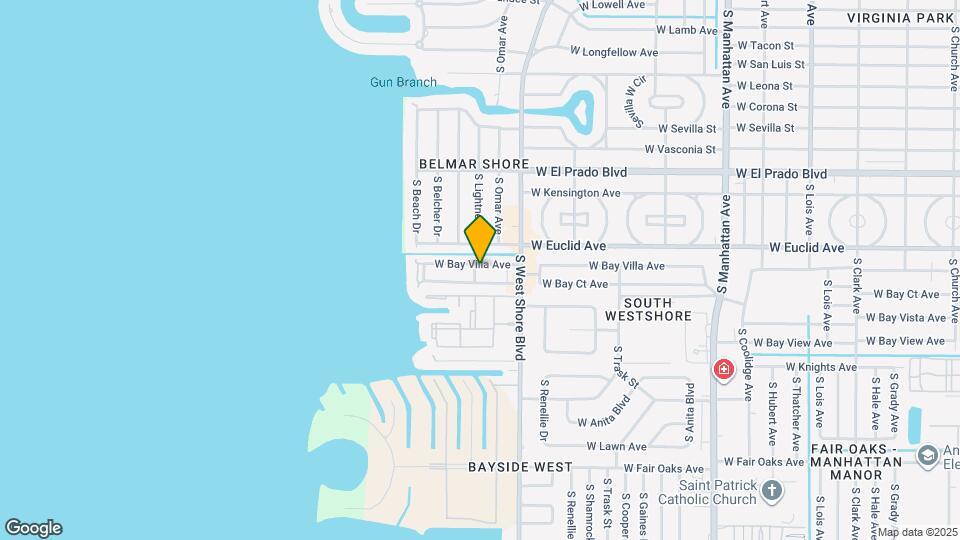 4818 W Bay Villa Ave Map and Location Details