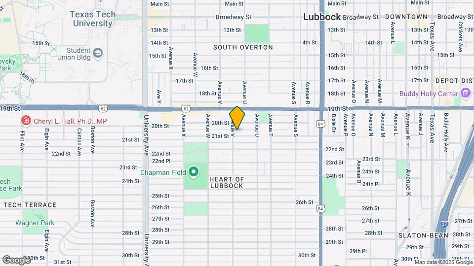 2122 21st St Map and Location Details