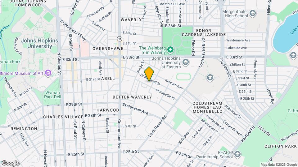 830 Montpelier St Map and Location Details