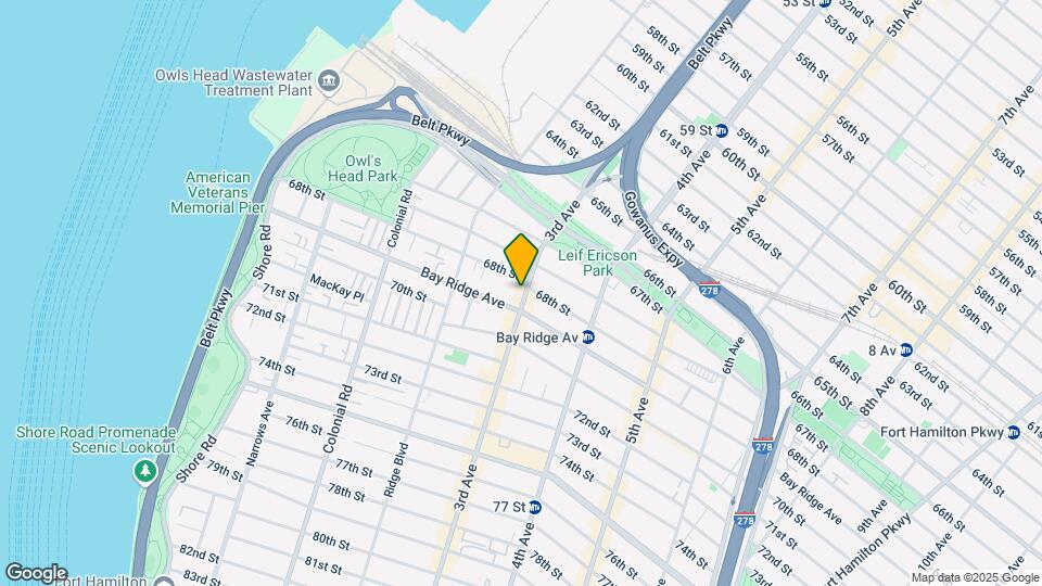 6816 3rd Ave Mapa y Detalles de la Ubicación