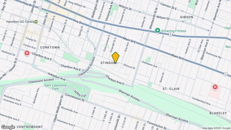 9 Blythe St Map and Location Details