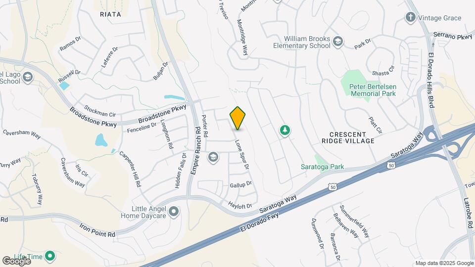 436 Lone Spur Dr Map and Location Details