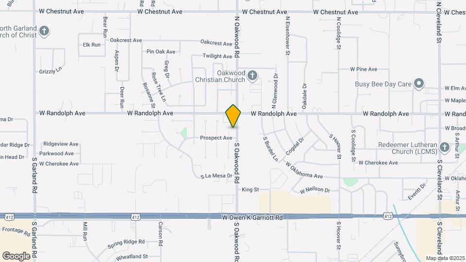 109 N Saddle Rd Map and Location Details