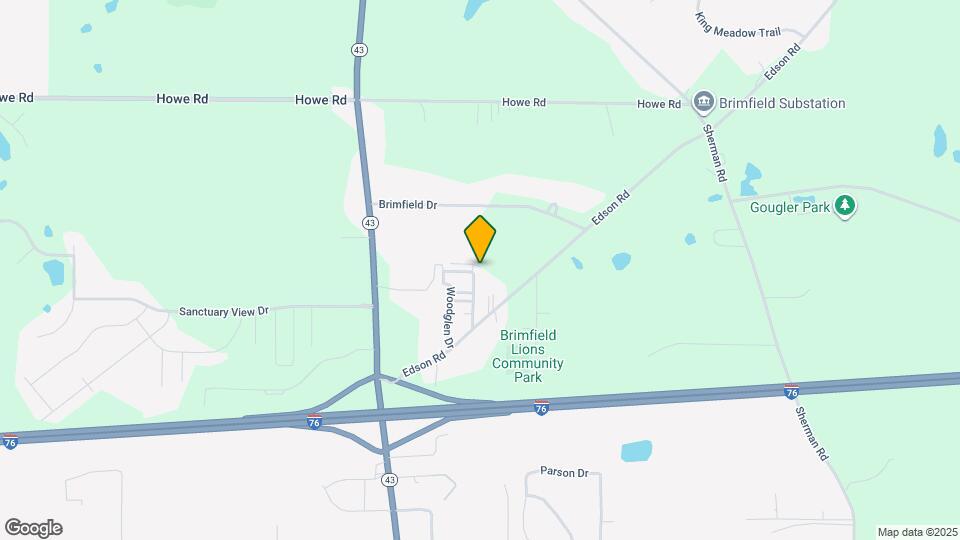 1331 Cedarwood Dr Map and Location Details