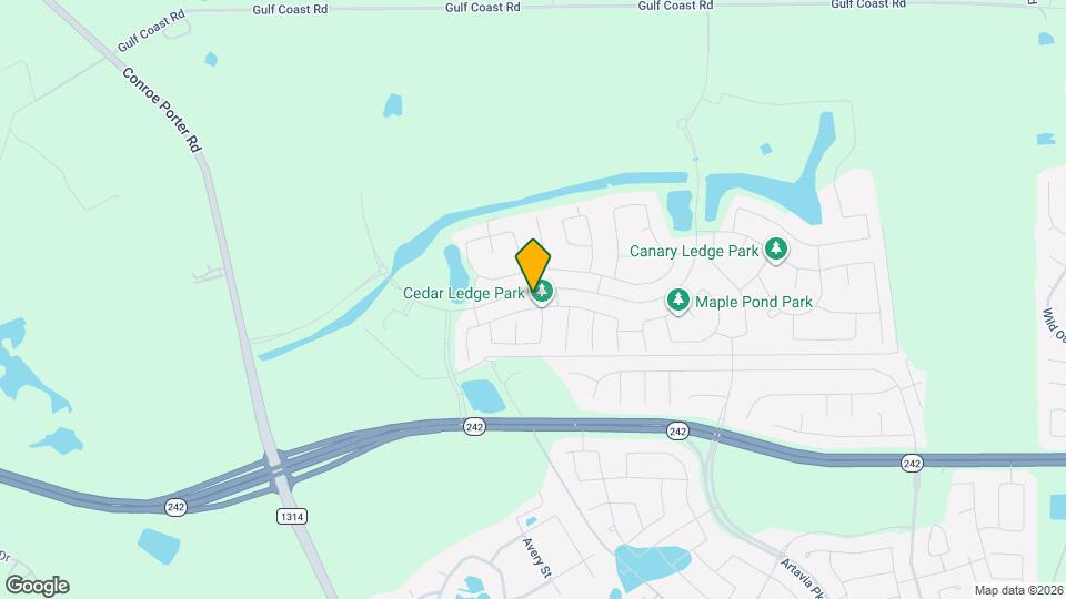 14483 Cedar Ledge Ln Map and Location Details
