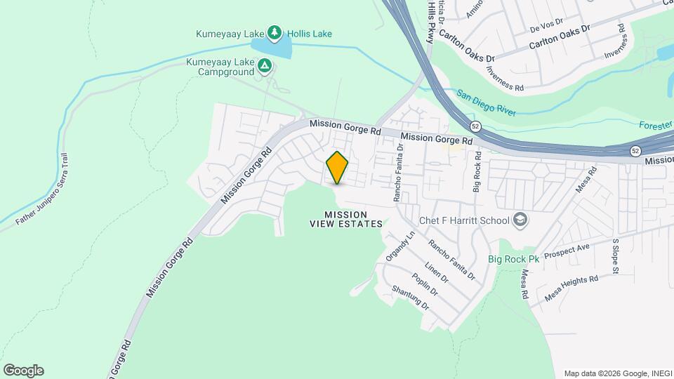 7801 Cypress Dr Map and Location Details