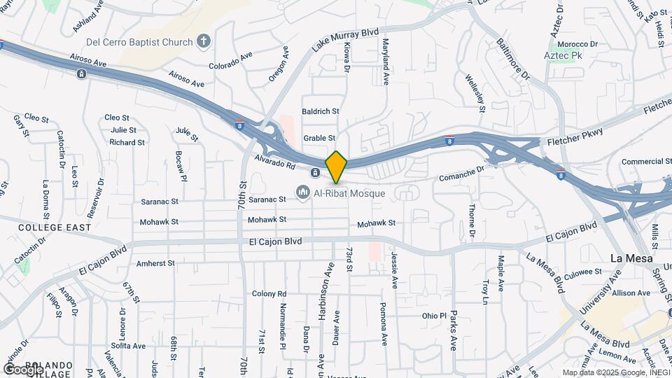 La Cuesta Apartments Mapa y Detalles de la Ubicación