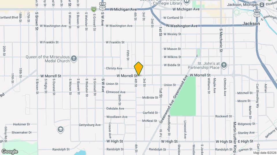 615 W Morrell St Map and Location Details