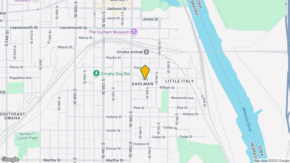 1315 S 9th St Mapa y Detalles de la Ubicación