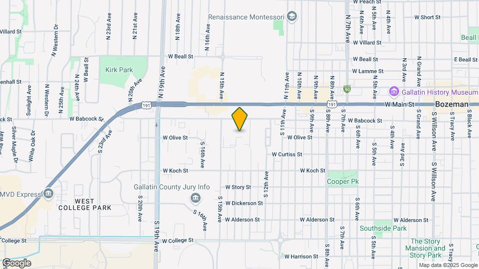 205 Pioneer Dr Map and Location Details