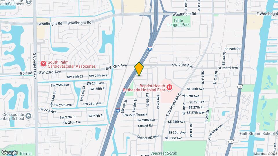 719 SW 25th Ave Map and Location Details