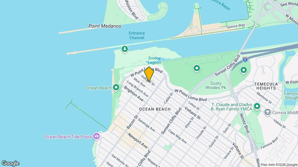 5057 Voltaire St Map and Location Details