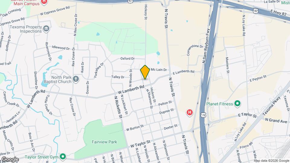 2519 N Shannon St Map and Location Details