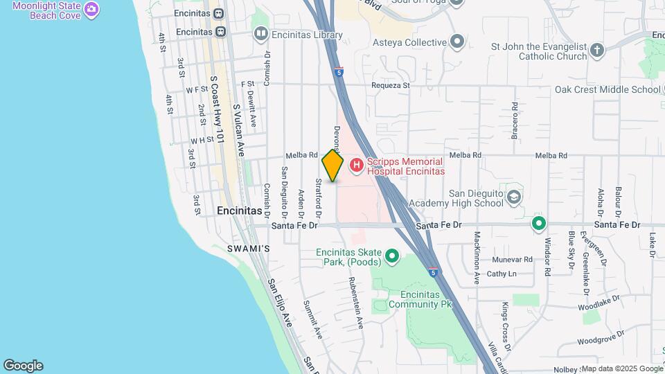 1090 Devonshire Dr Map and Location Details