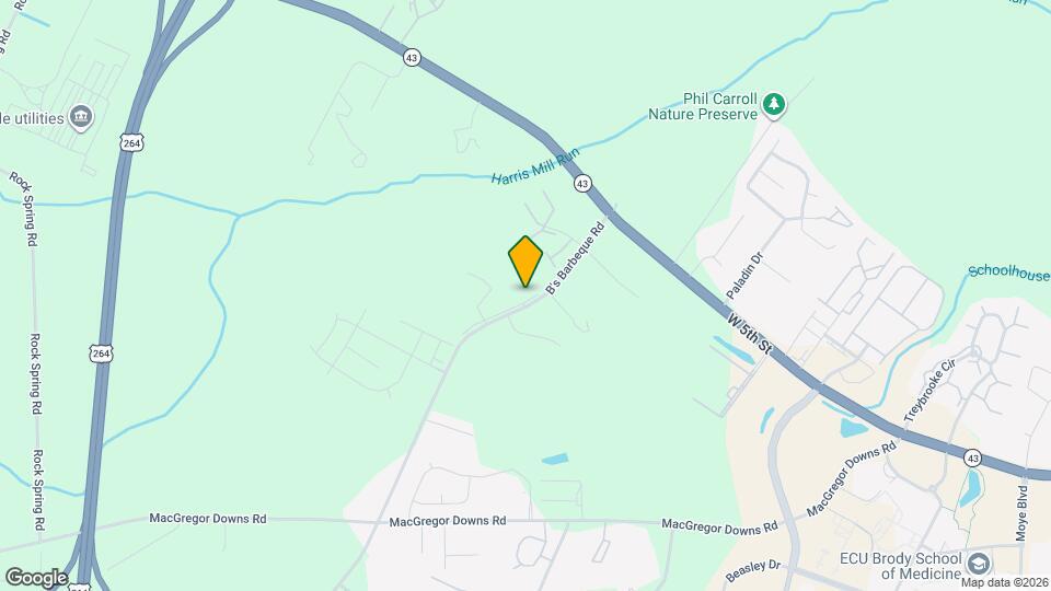 920 B's Barbeque Rd, Unit B Map and Location Details