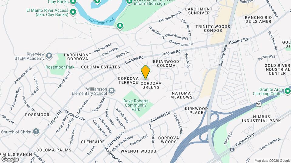 2270 Cervantes Dr Map and Location Details