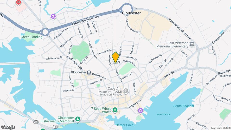 113 Pleasant St Map and Location Details