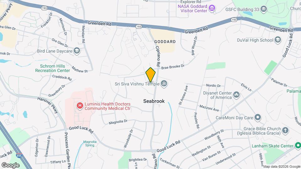 6905 Cipriano Woods Ct Map and Location Details