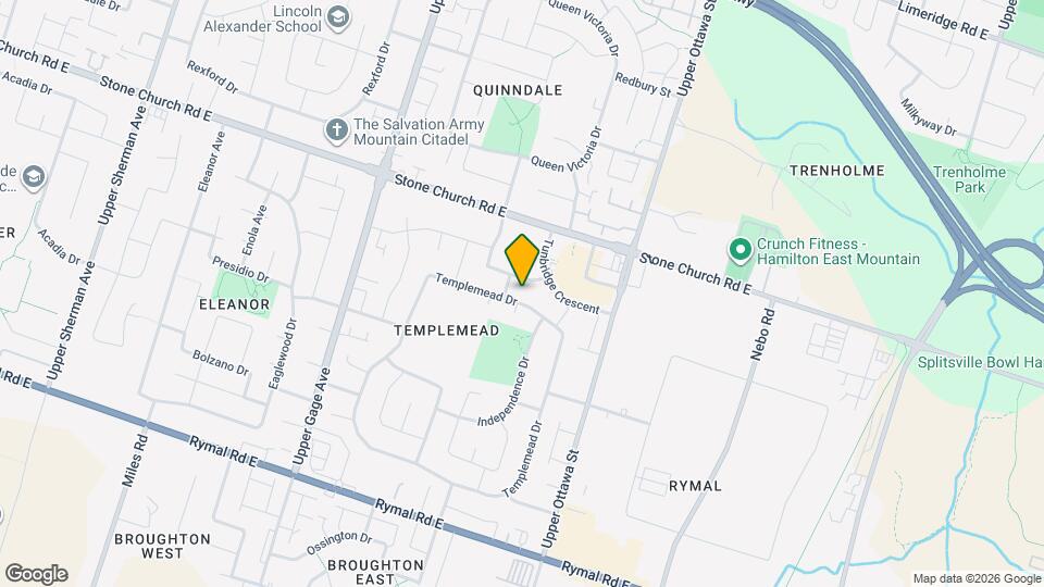 227 Templemead Dr Map and Location Details